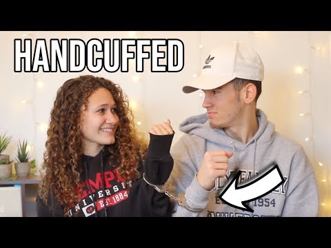 Handcuffed To My Boyfriend For A Day! (WE GOT PULLED OVER)