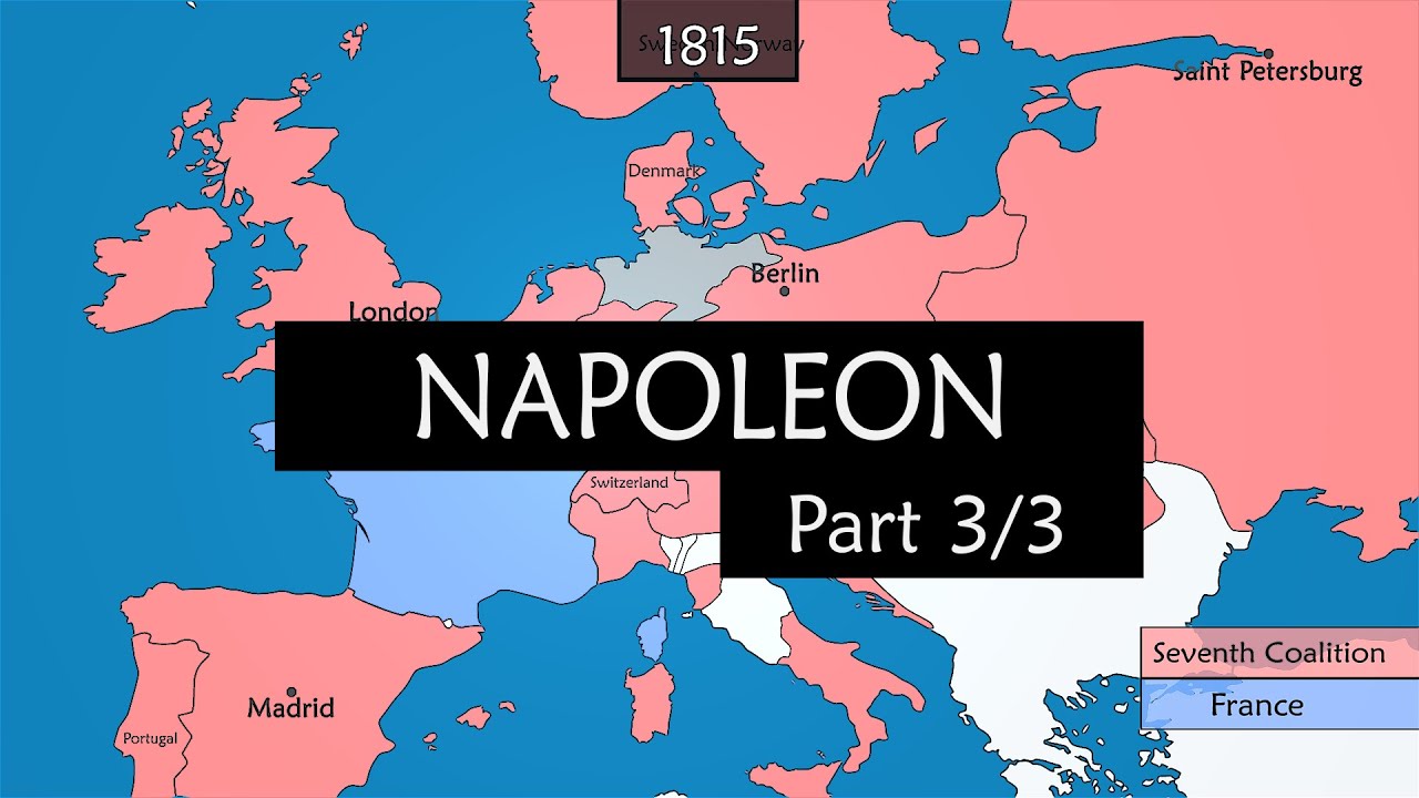 French invasion of Russia to the death of Napoleon