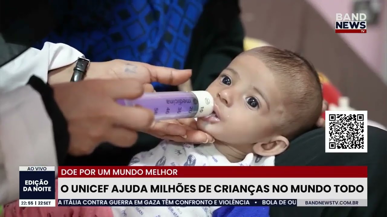 O UNICEF ajuda milhões de crianças no mundo todo | BandNews TV