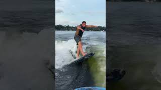 Some epic tricks! #wakesurfing #summer #wakesurf