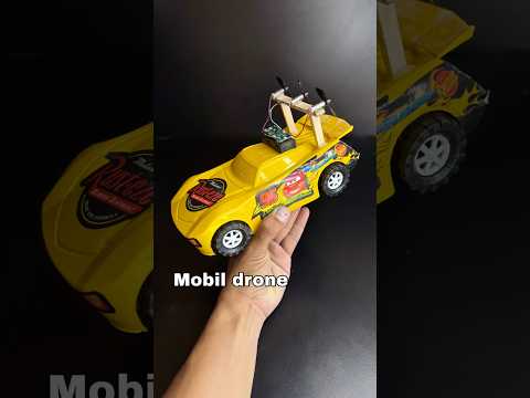kreatif mobil bertenaga drone #creative #toys #robot #experiment