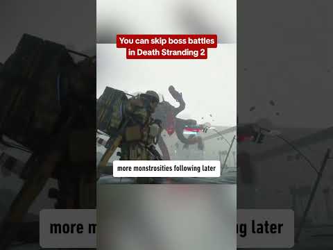 Death Stranding 2 has a Skip Boss button #ignsummerofgaming