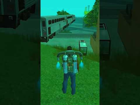 Flying Train Secret 😮 No One Knows #gta #gta6