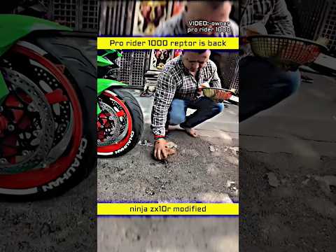 Kawasaki Ninja ?zx10r reptor is back modified #viral#zx10r#zx150r#izsurya