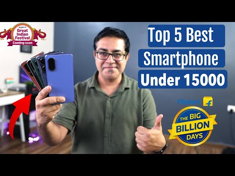 Top 5 Best Phones Under 15000 in Flipkart Big Billion Day & Amazon GIF Sale 2025