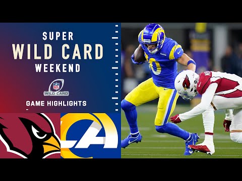 Cardinals vs. Rams Super Wild Card Weekend Highlights | NFL 2021 video clip