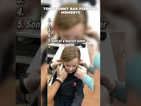Ear Piercings… 🤣💀 #tiktok #top5 #top5moments #piercing