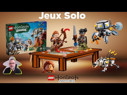 Lego  Horizon - Construction - Aloy Varl  Dent de Scie et Testudien