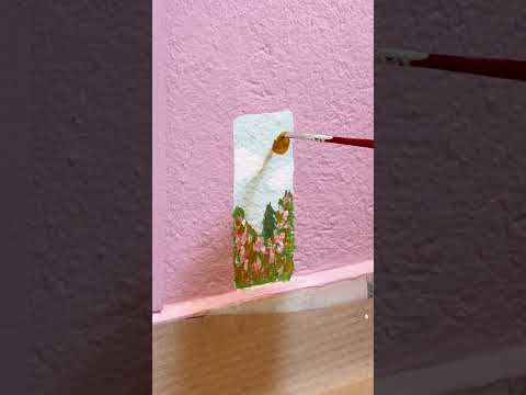 Uma mini portinha na parede passando no seu feed 🤏🏼 #portadefada #arte #portinha