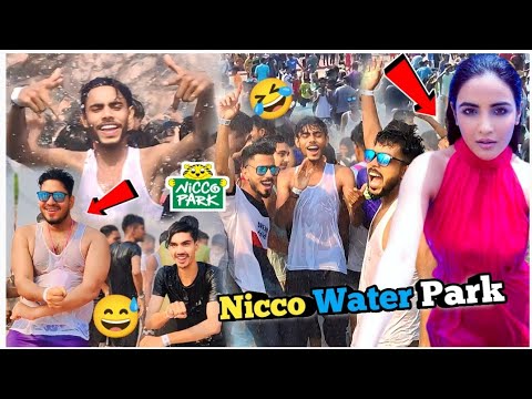 Hum Sabhi Friends Full Masti Kiye Nicco Water Park Mein | Nicco Park | Water Park | The Sahil Roy