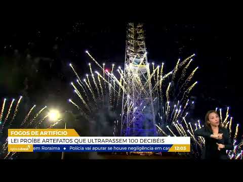 DF | Lei que proíbe fogos com ruídos acima de 100 decibéis começa a valer