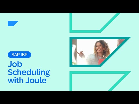 Job Scheduling with Joule in SAP IBP | 2508 Release Highlights & Demo