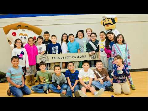 "Friends Are Awesome" at Le Grand Elementary School