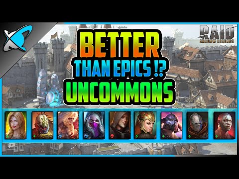 BETTER THAN EPICS *UNCOMMONS* !? | Ultimate F2P Challenge | RAID: Shadow Legends