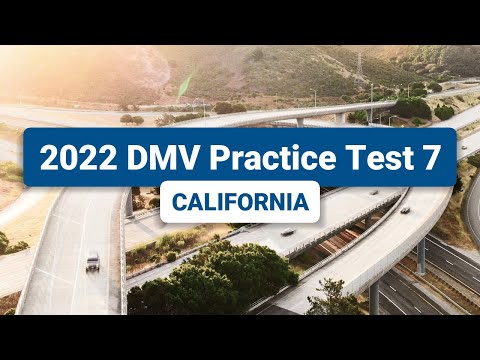 california dmv written test 2021 answers