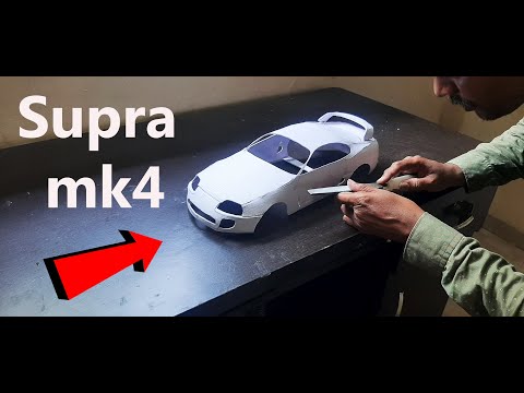 I build a Toyota SUPRA MK4 from PVC | Part -2