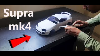 I build a Toyota SUPRA MK4 from PVC | Part -2