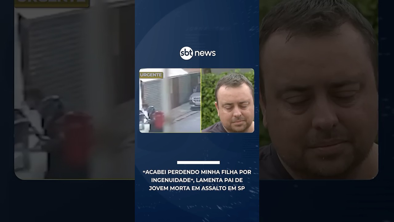 Fomos ingênuos diz pai de jovem morta durante entrega de drone em SP