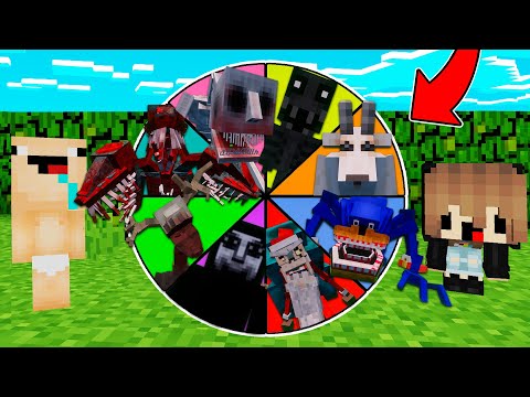 ¡LA RULETA DE LOS DWELLERS 🎯😱! QUIEN es El DWELLER MAS PODEROSO? en Minecraft