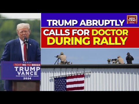 Trump Speech LIVE: Trump Full Speech In Asheboro| Trump Calls For Doctor During North Carolina Rally