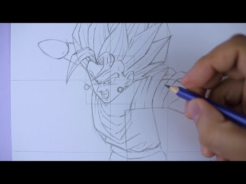 🎁COMO DIBUJAR A VEGETTO SSJ LF [PASO A PASO]