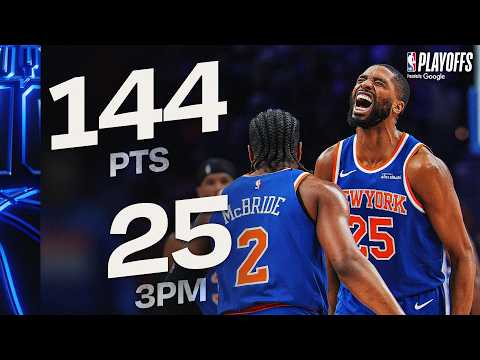 KNICKS HISTORIC Game 4 🤯 144 PTS &amp; 25 THREES TIES NBA PLAYOFF RECORD | May 10, 2026