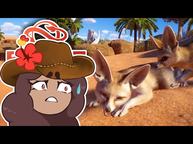 Saving Our STRESSED OUT Fennec Foxes?! ? Planet Zoo: Africa Pack • #4