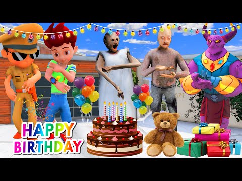Little Singham And Kicko Celebrating Granny Birthday In Gta 5 || Gta 5 Gameplay
