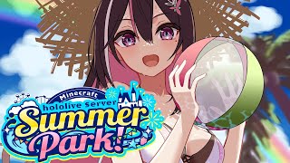 【Minecraft】#ホロ鯖サマーパーク チルクラフトしよう【ホロライブ / AZKi】