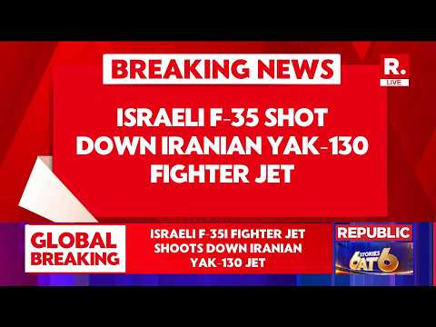 US-Israel Iran War: IDF's F-35I “Adir” Fighter Jet Shoots Down Iranian YAK-130 Jet | HORMUZ CRISIS