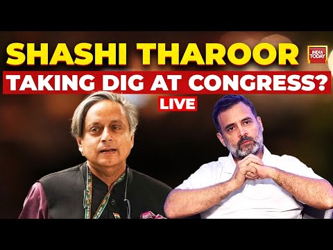 Shashi Tharoor Controversy LIVE: Tharoor's 'Emergency' Salvo At Congress | Tharoor Vs Congress News