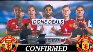 MANCHESTER UNITED COMPLETE STUNNING DOUBLE TRANSFER MASTERCLASS AS MATHEUS FERNANDES AND RAFAEL LEÃO