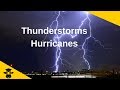 Hurricanes and Thunderstorm Concepts