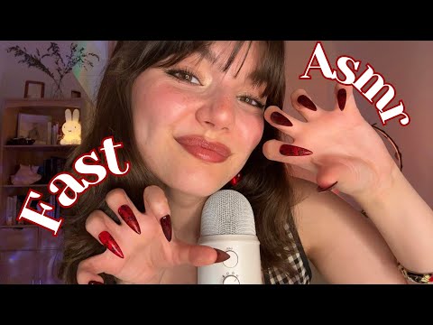 ASMR For ADHD | Fast and Aggressive ASMR Triggers That Change Every 30 Seconds!
