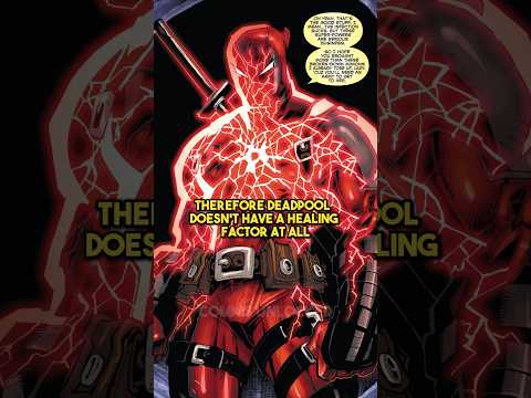Deadpool’s Healing Factor is The OPPOSITE of Wolverine’s 🤯