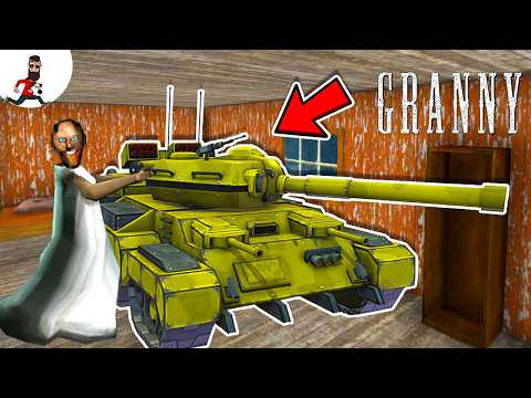 Tank in Granny room escape game ► funny horror granny game parody