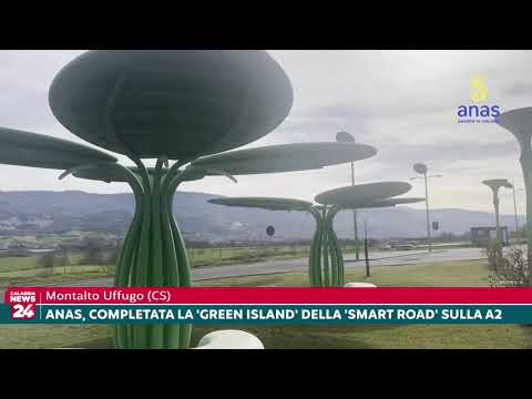 Montalto Uffugo (CS): Anas, completata la 'Green Island' della 'Smart Road' sulla A2