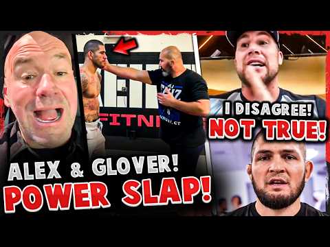 Alex Pereira HELPING Glover Teixeira for POWERSLAP!? *FOOTAGE* Khabib & Darren Till DISAGREE!