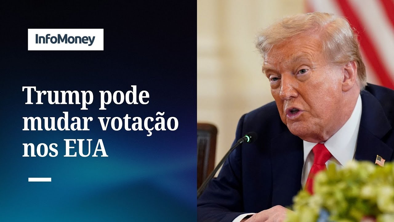 Trump diz que vai acabar com votação pelo correio e urnas para 2026 | InfoMoney News