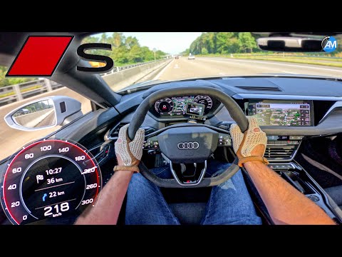 NEW e-tron GT S (680hp) | 0-200 km/h acceleration🏁 | by Automann in 4K