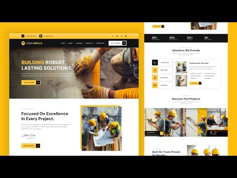 How To Build A Construction Website Using Next.js, Tailwind CSS And Framer Motion