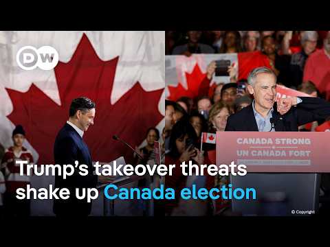 Who is gaining from Trump’s threats, as Canada heads to the polls? | DW News