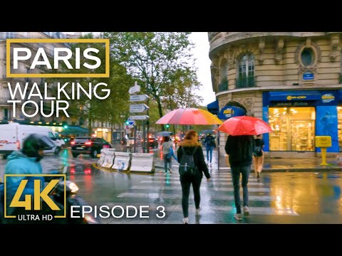 PARIS, France - 4K City Walking Tour - Episode #3 - Exploring European Cities