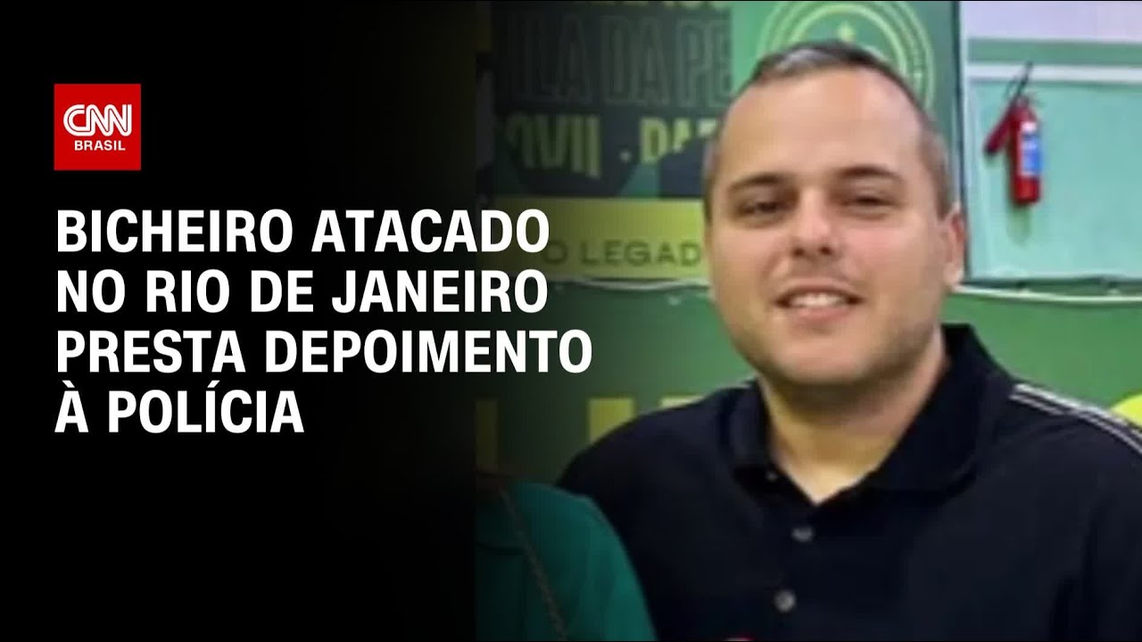 Bicheiro atacado no Rio de Janeiro presta depoimento à polícia | AGORA CNN