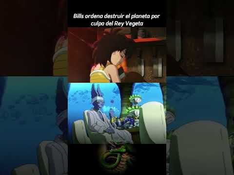 BILLS ORDENA A FREEZER #bills #freezer #dragonballsuper #goku