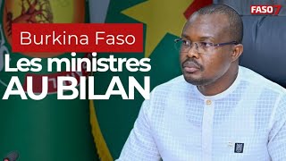 Burkina Faso : Les ministres au bilan !