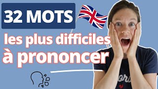 Les 32 mots que 95% des Français prononcent mal en anglais ! et comment les corriger