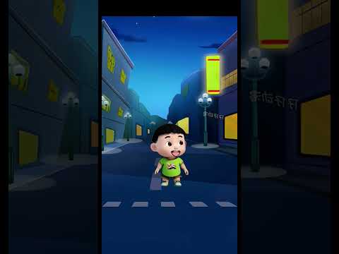 Tiểu Bảo trốn mẹ đêm ra ngoài chơi gặp ngay quái vật #HoatHinhVuiNhon #Cartoon #GiaiTriTreEm #shorts