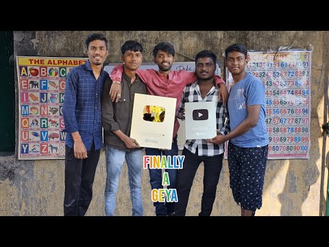 Finally aa Geya hai Hamara Golden play button ▶️🥰🥰🥰 Golden Play Button ||Thanks Youtube Family ❤️