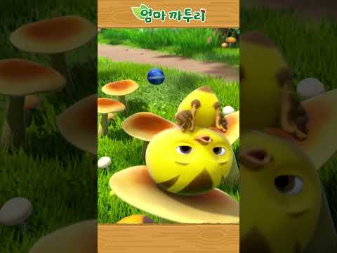 엄마 까투리 | Shorts | 데굴데굴 놀이 #엄마까투리 #까투리 #katuri